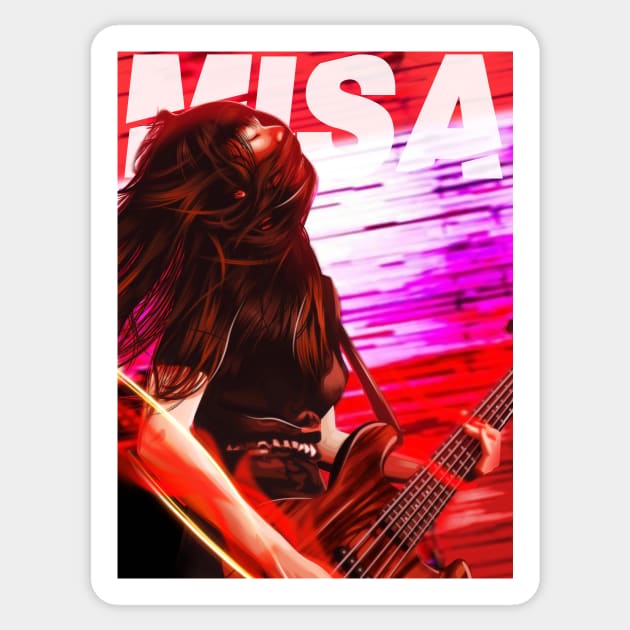 MISA BAND-MAID LIVE BANGER Sticker by kecengcbl